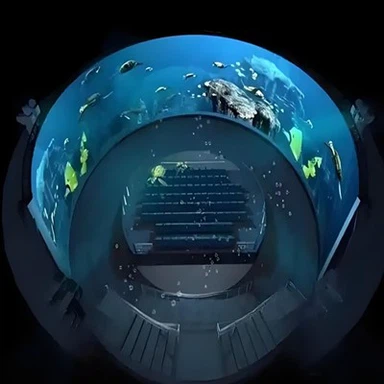 Flying dome kos duab